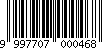 Barcode 999770700046