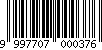 Barcode 999770700037