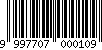 Barcode 999770700010