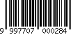 Barcode 999770700028