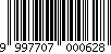 Barcode 999770700062